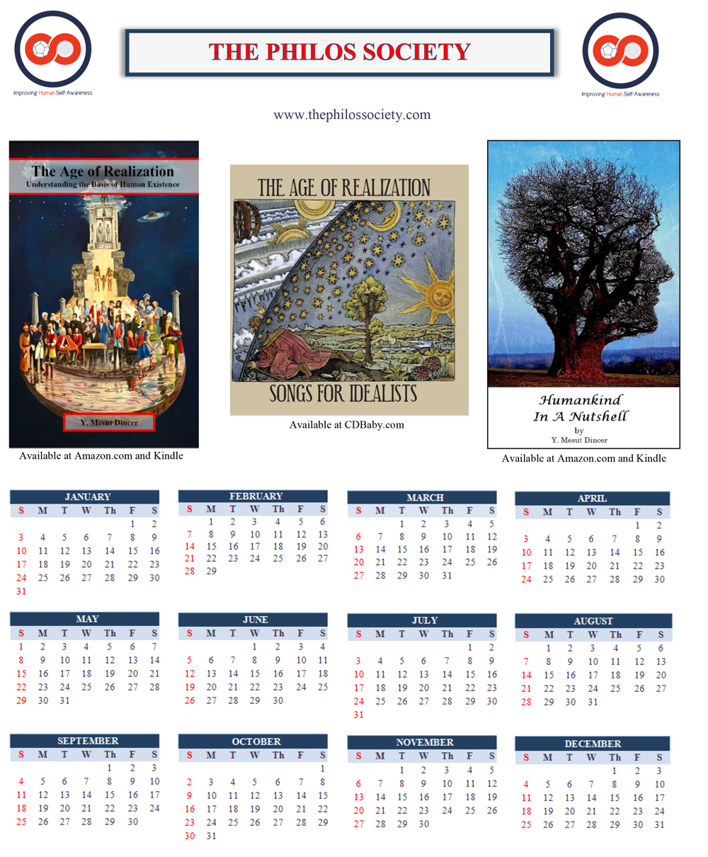 Society Calendar 2016